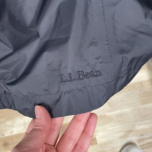 L.L. Bean Rain Jacket Mens XLT Gore-Tex Long Black Jacket - Picture 12 of 12